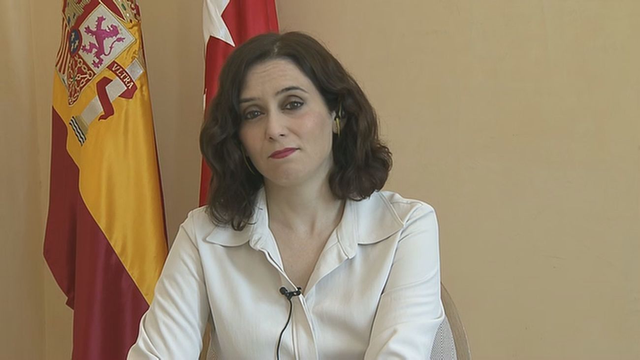 Isabel Díaz Ayuso, presidenta de la Comunidad de Madrid