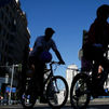 Los ciclistas no podrán circular por los túneles de Madrid ni aparcar sus bicicletas en las aceras