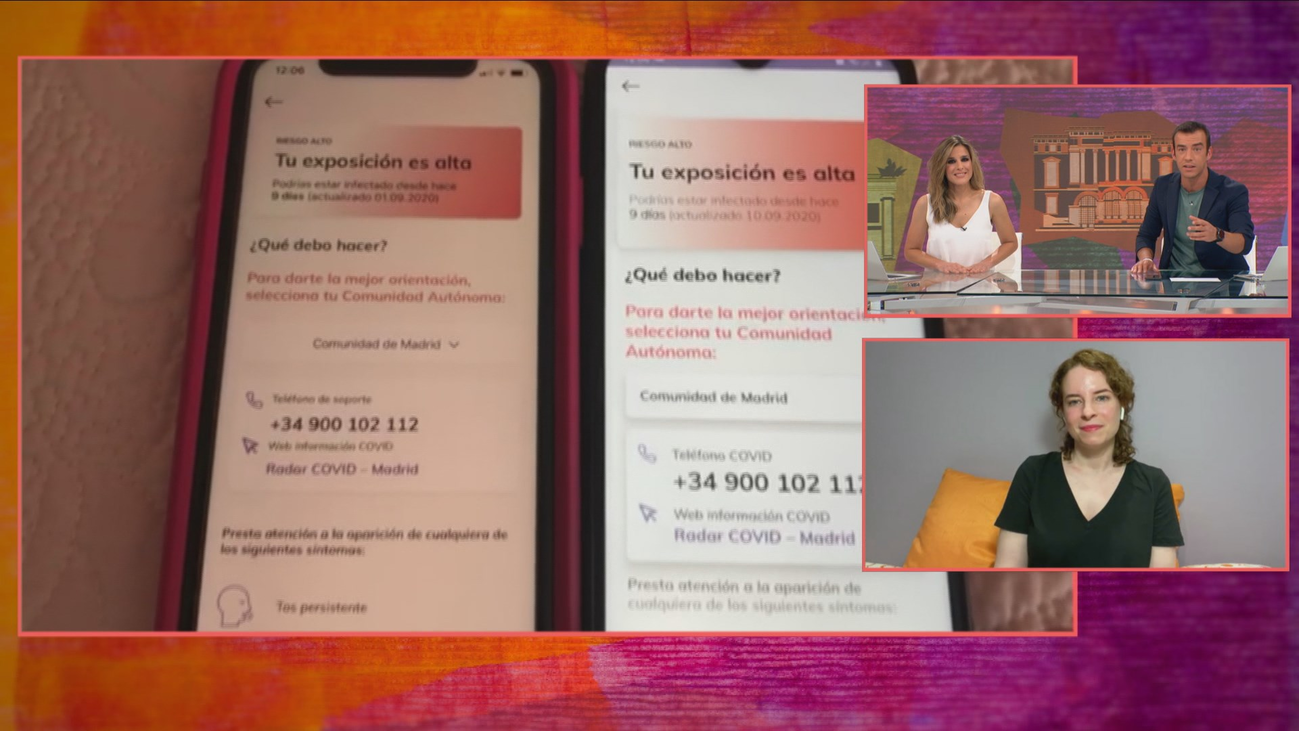 Alertada por Radar Covid: “Me sorprendió mucho la utilidad de la app”