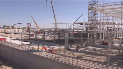 El Hospital de Emergencias de Valdebebas es la obra más rápida de Madrid: ya tiene construido un 35%