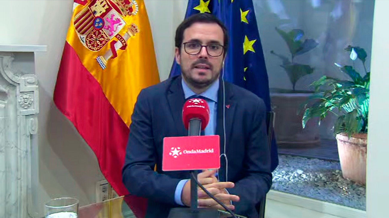 Alberto Garzón, ministro de Consumo