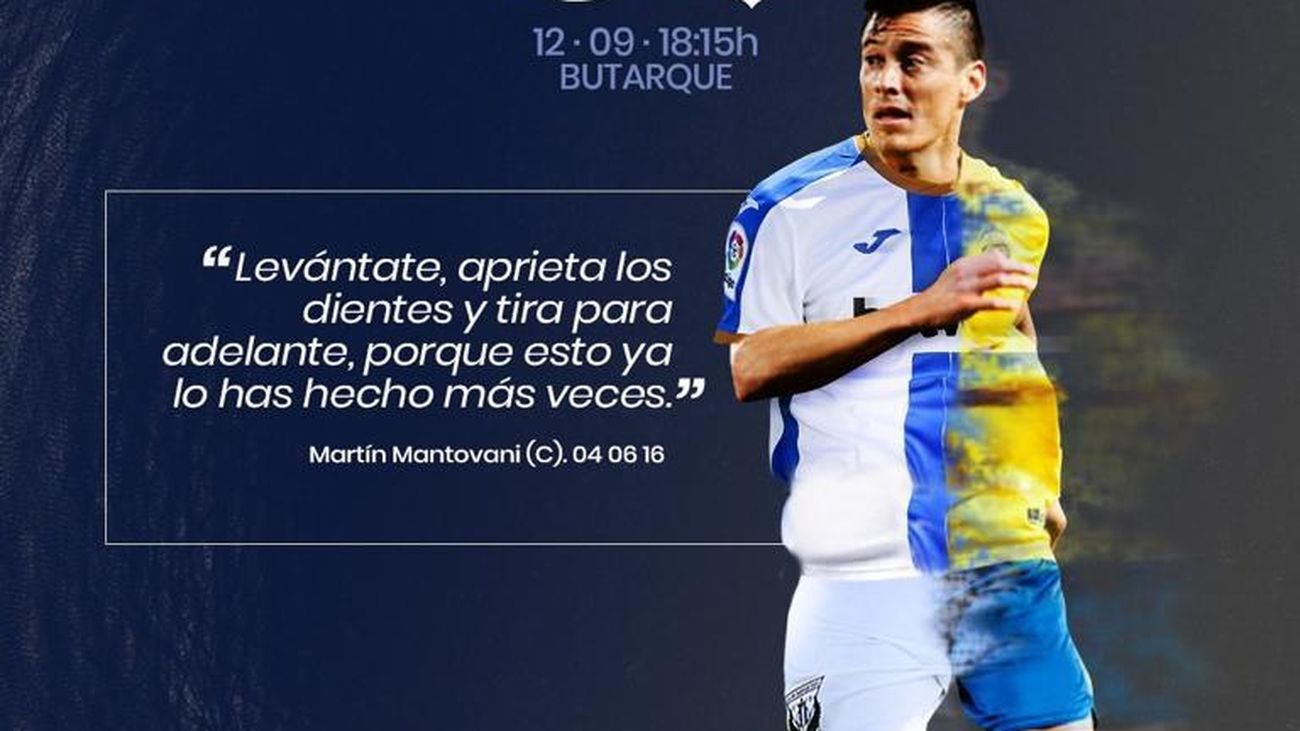 Martín Mantovani: "Me da rabia no poder volver a Butarque"