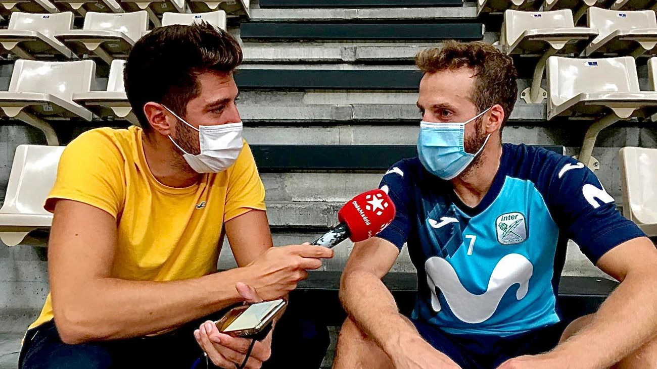 Un día en el Movistar Inter de fútbol sala