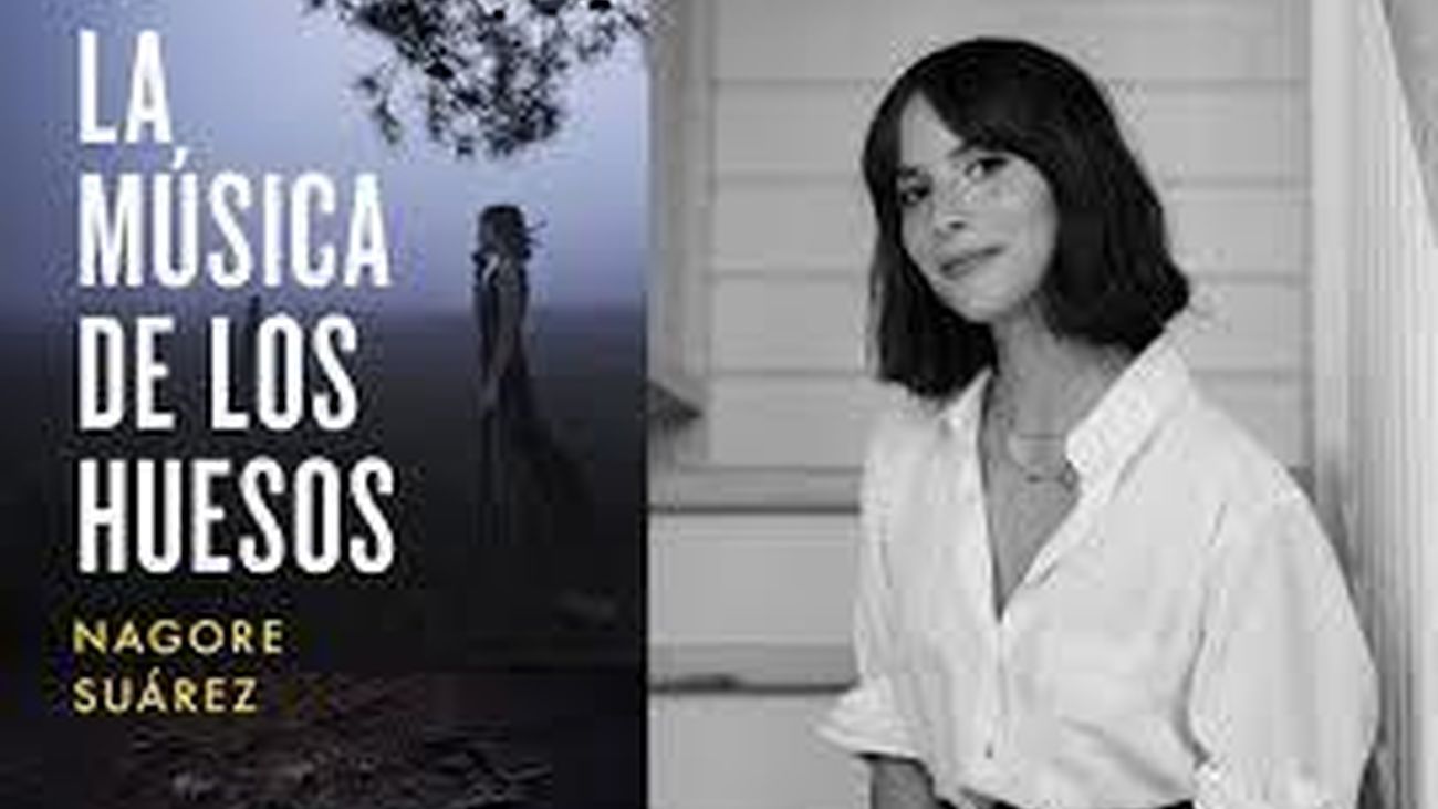 La escritora Nagore Suárez presenta su primera novela de ficción 'La música de los huesos'