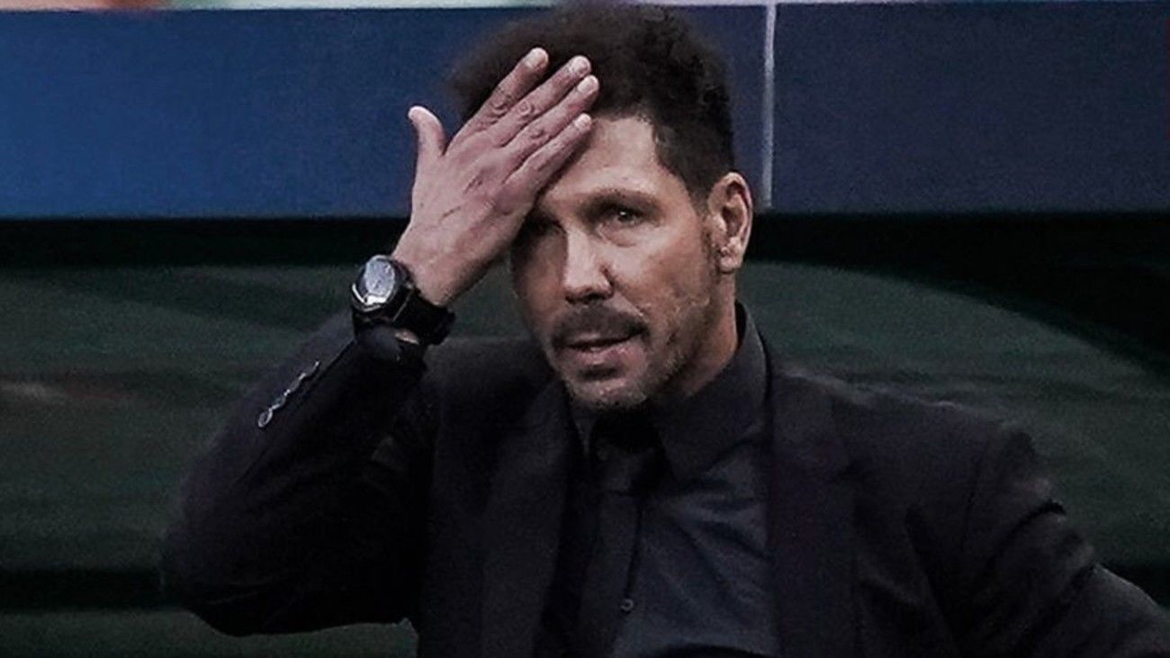 Simeone, positivo por covid-19, aislado y sin síntomas