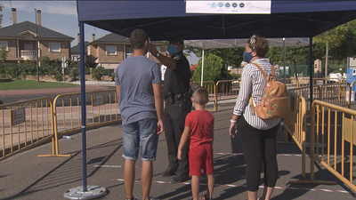 Test serológico a los más pequeños en el Auditorio Municipal de Arroyomolinos