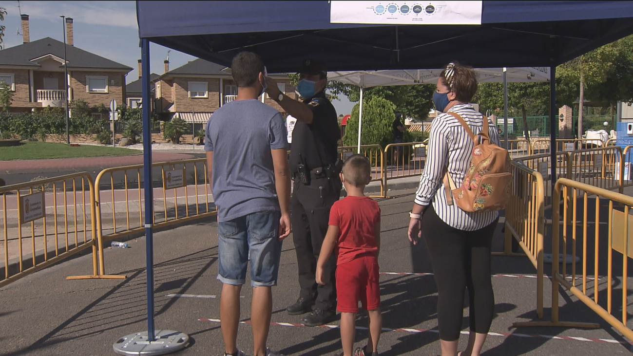 Test serológico a los más pequeños en el Auditorio Municipal de Arroyomolinos