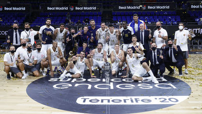 72-67. El Real Madrid gana la Supercopa de España al Barça