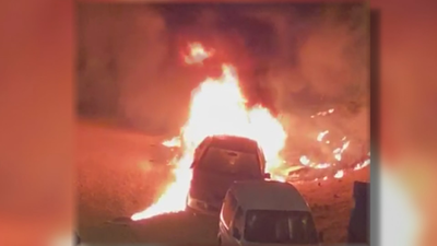 Preocupación tras haber varios coches ardiendo en Arganda del Rey