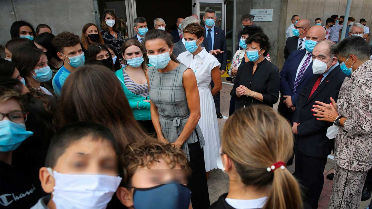 La reina Letizia inaugura en Navarra el curso escolar