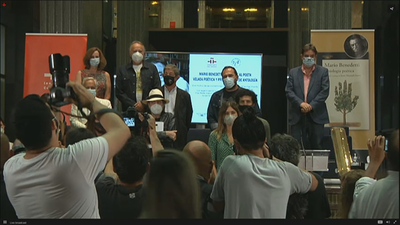 Homenaje Madrid a Benedetti en su centenario, mientras hallan el manuscrito de una novela inconclusa