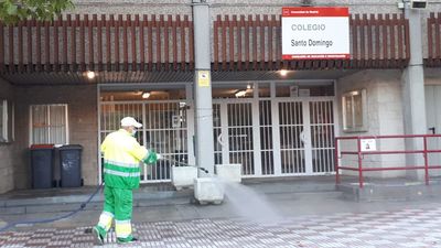 Cuatro colegios de Alcorcón con aulas cerradas por el covid-19