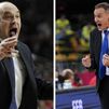 Pablo Laso y Roberto Íñiguez, del mismo colegio de Vitoria a triunfar en el baloncesto
