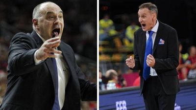 Pablo Laso y Roberto Íñiguez, del mismo colegio de Vitoria a triunfar en el baloncesto