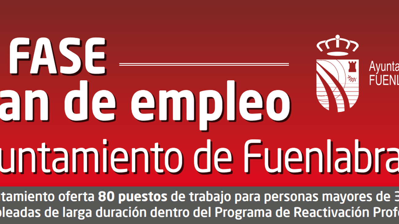 Cómo puedes acceder a 80 puestos de trabajo en el Ayuntamiento de Fuenlabrada