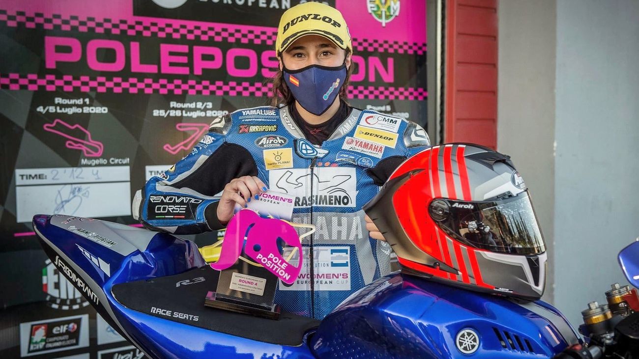 Beatriz Neila, reina del Europeo de velocidad en motos