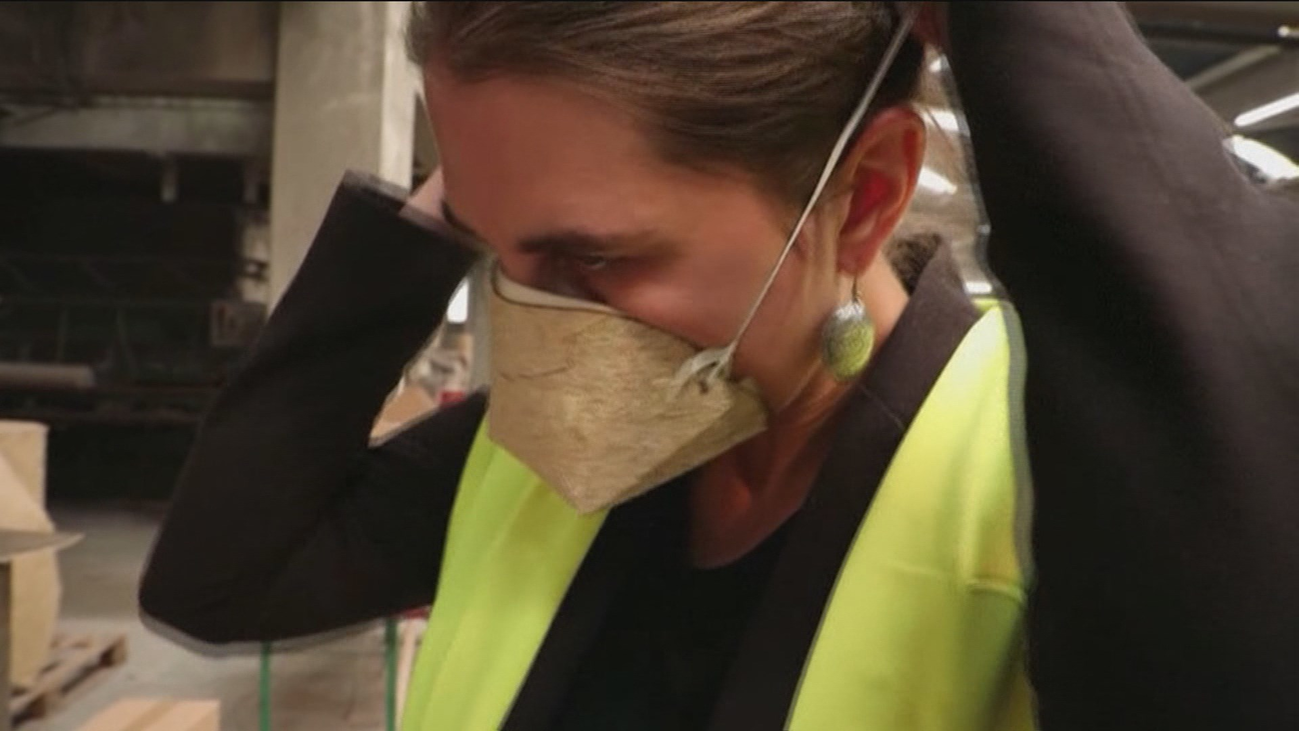 Mascarillas ecológicas que se eliminan en 6 meses