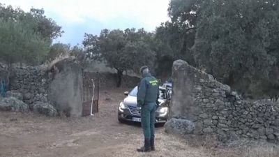Encuentran restos óseos en la finca de Monesterio donde la Guardia Civil busca el cuerpo de Manuela Chavero