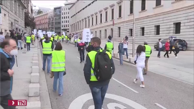 Militares de tropa y marinería se manifiestan por una carrera y sueldo dignos
