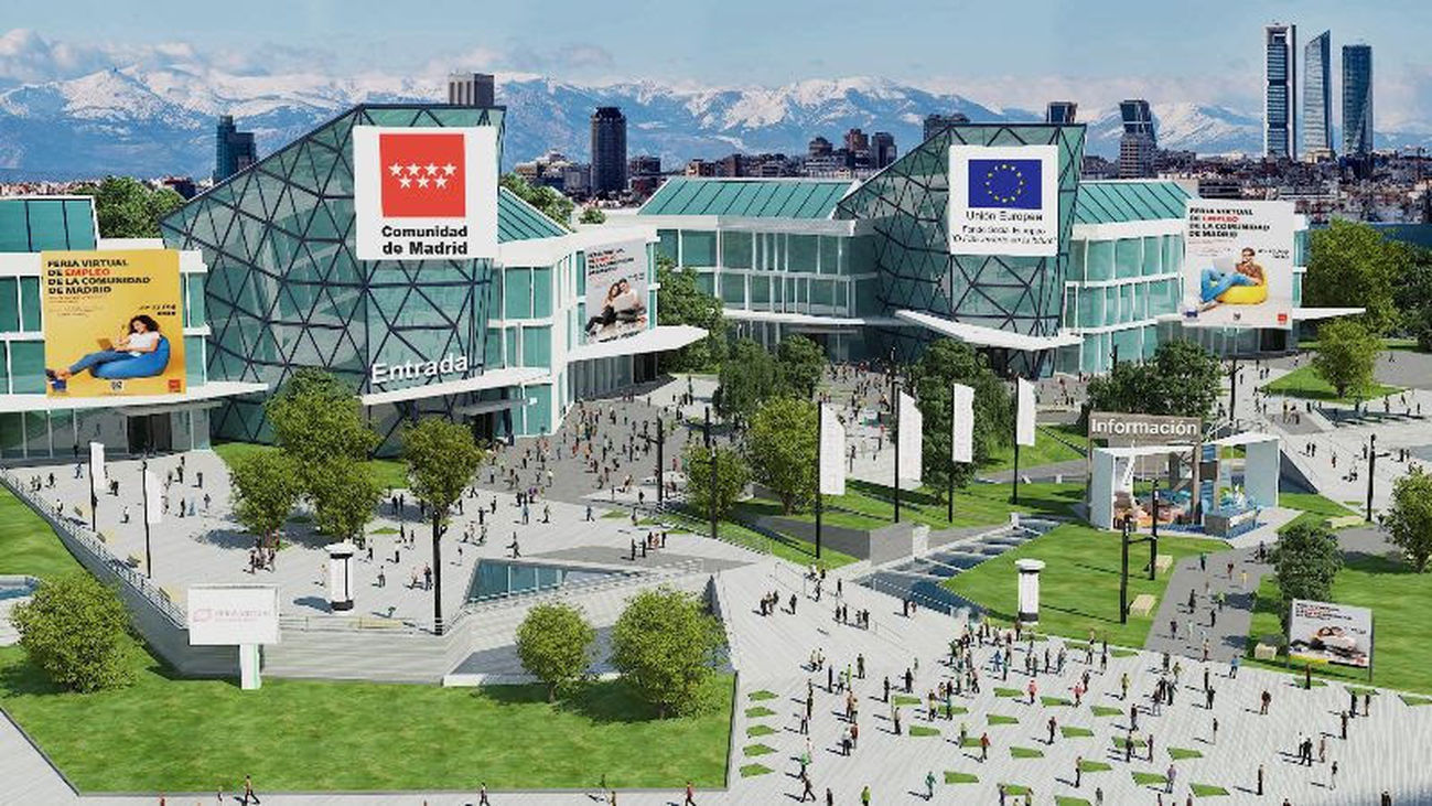 Más de cien empresas participan en la I Feria Virtual de Empleo de Madrid