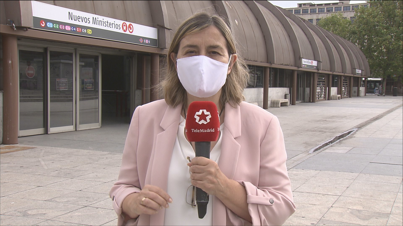 Nuevos Ministerios, el destino laboral de miles de madrileños afectados por las restricciones de movilidad