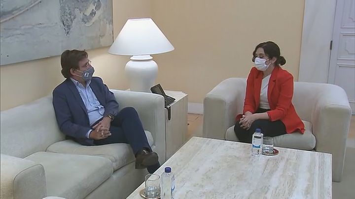 Reunión entre Martínez-Almeida y Díaz Ayuso / REDACCIÓN