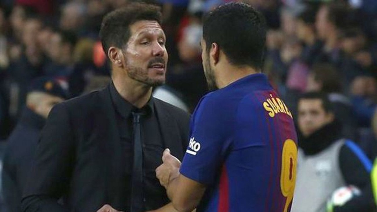 Simeone y Luis Suárez, tal para cual