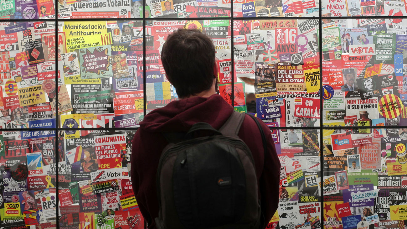 Una de las obras presente en ARCO, la Feria Internacional de Arte Contemporáneo de Madrid