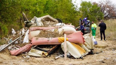 Móstoles retira 14 toneladas de residuos de un vertedero ilegal