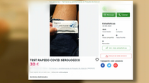 Los test rápidos ya se distribuyen en el mercado negro