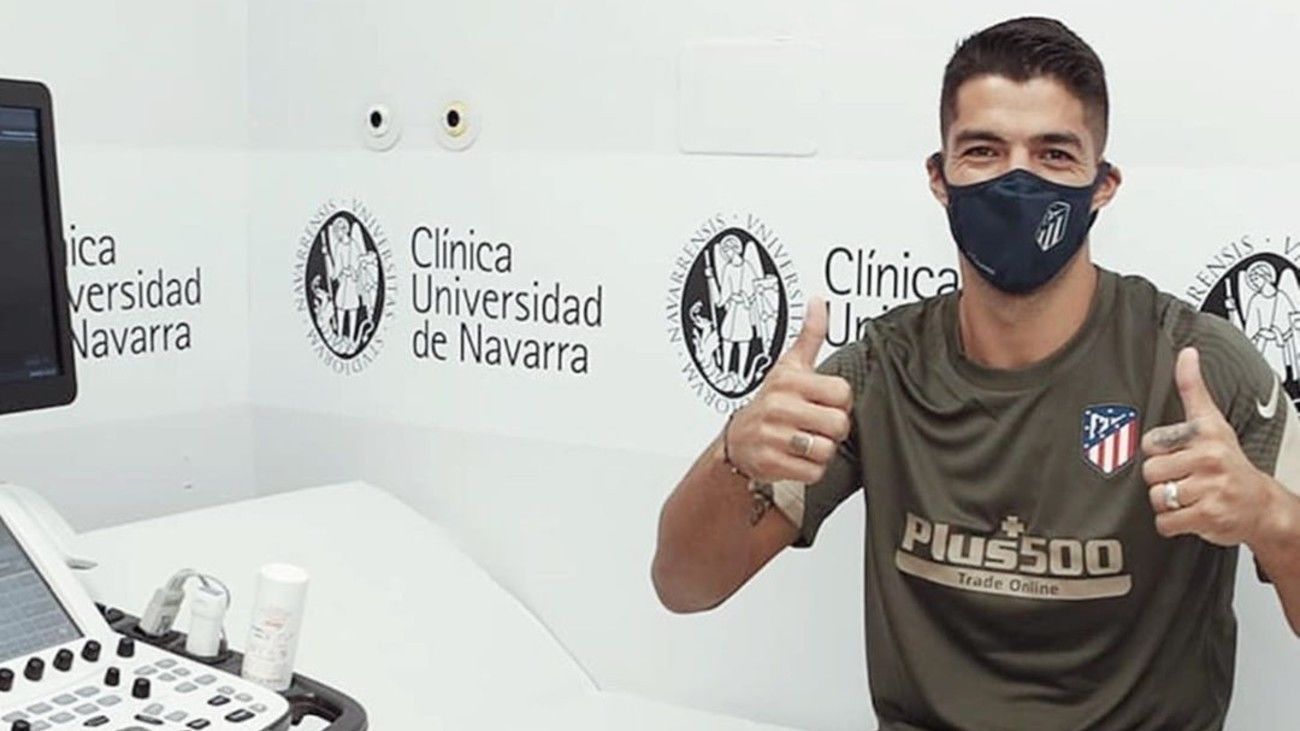 Luis Suárez da negativo y ya está disponible para Simeone