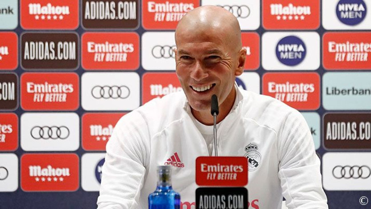 Zidane: “Mi plantilla es la mejor y confío plenamente en ella”