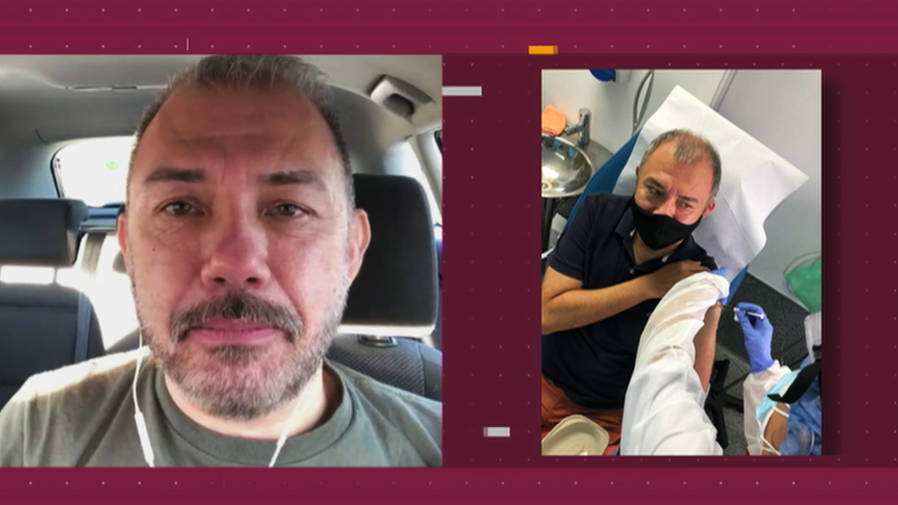 Ernesto Herrera, voluntario de la vacuna contra la Covid-19: “Por ahora no he tenido ningún síntoma extraño"