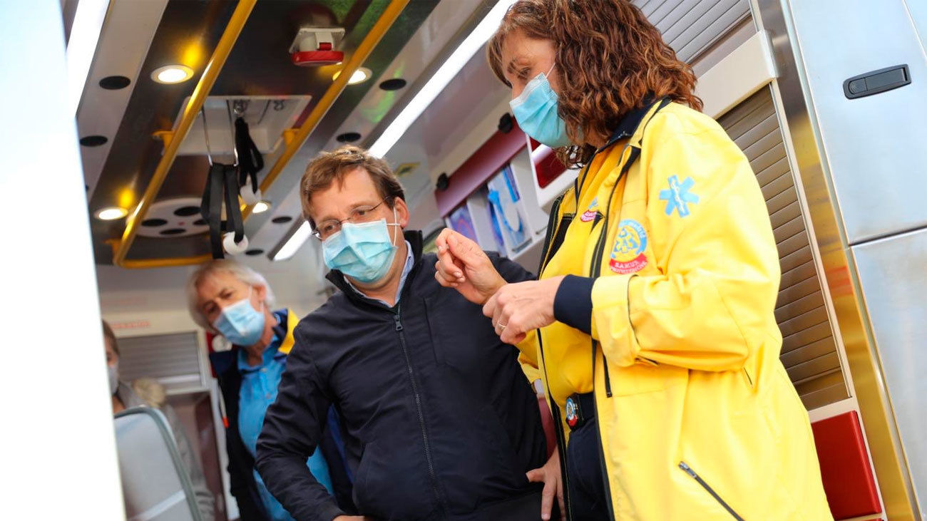 Almeida anuncia que el Samur realizará test de antígenos "en 15 minutos"