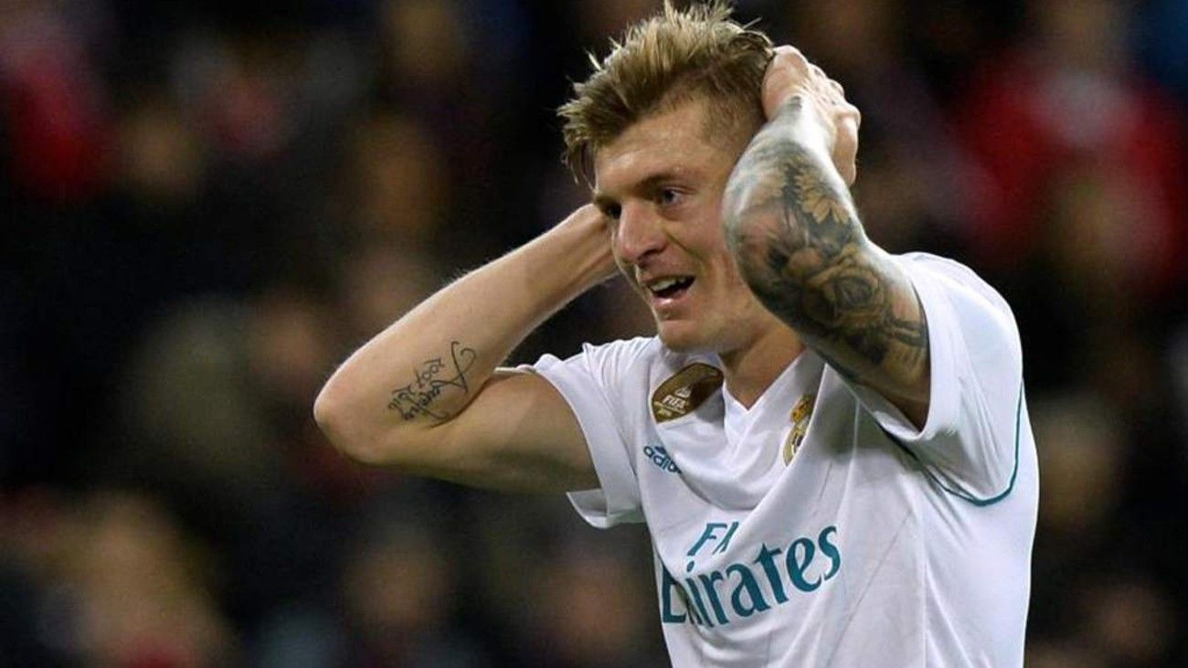 El Real Madrid pierde a Kroos durante dos semanas