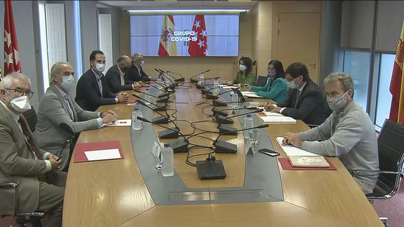 Sanidad y Madrid se reúnen para desatascar la crisis política provocada por las medidas por la pandemia