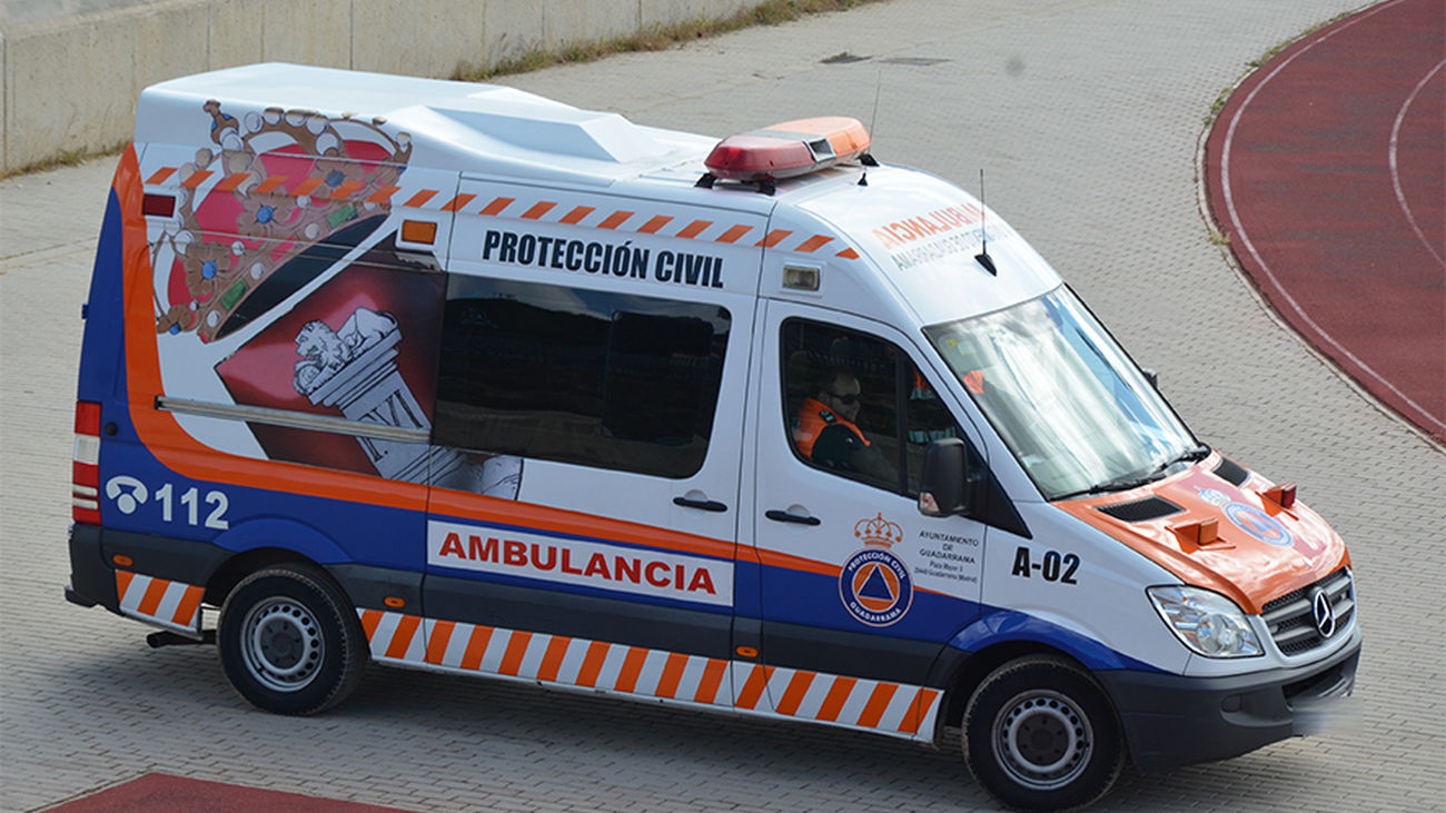 Ambulancia de Protección Civil de Guadarrama