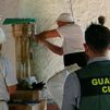 La Guardia Civil recupera en Chinchón parte de un sepulcro de la catedral de Alcalá de Henares desaparecido desde 1936