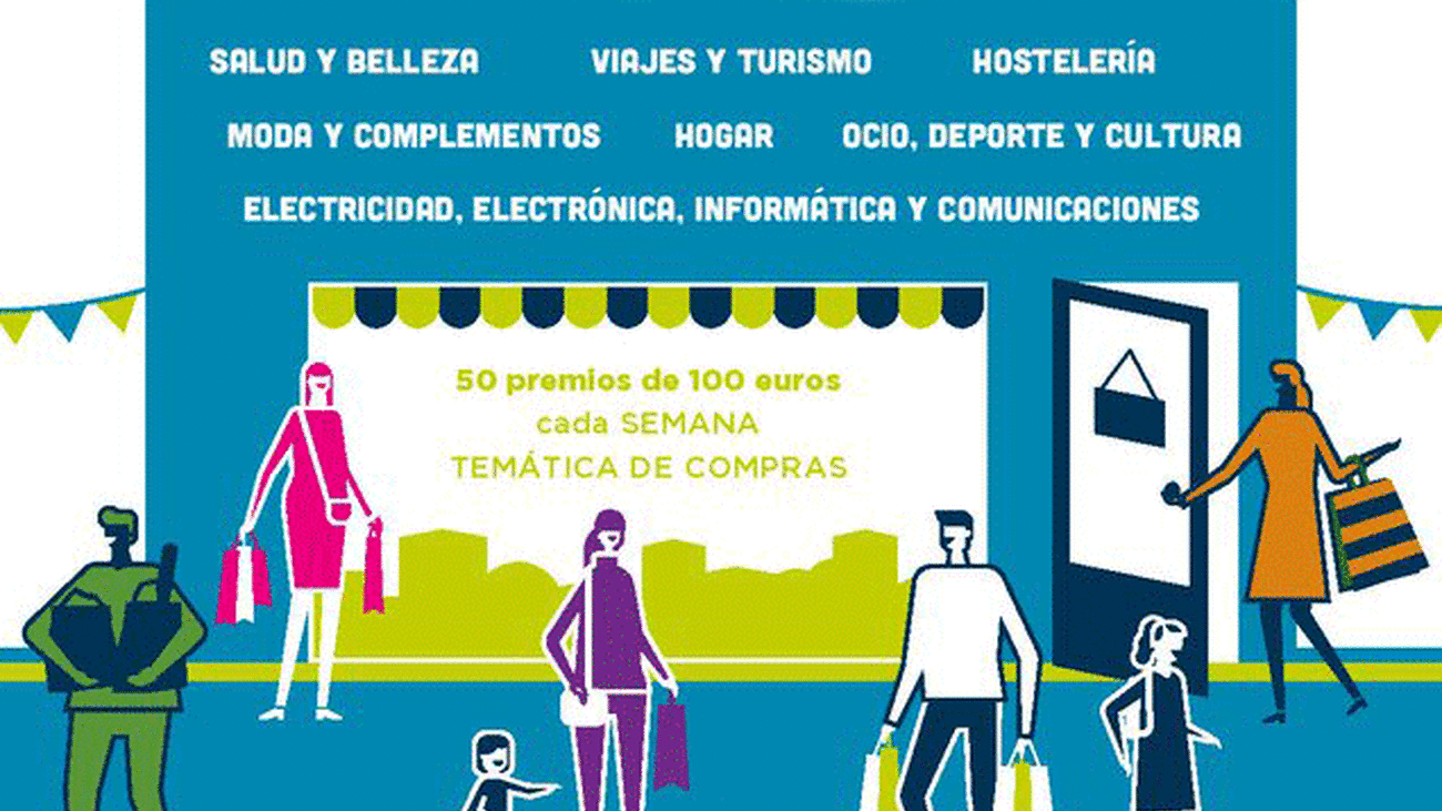 Tres Cantos sortea 30.000 euros para promocionar el comercio local