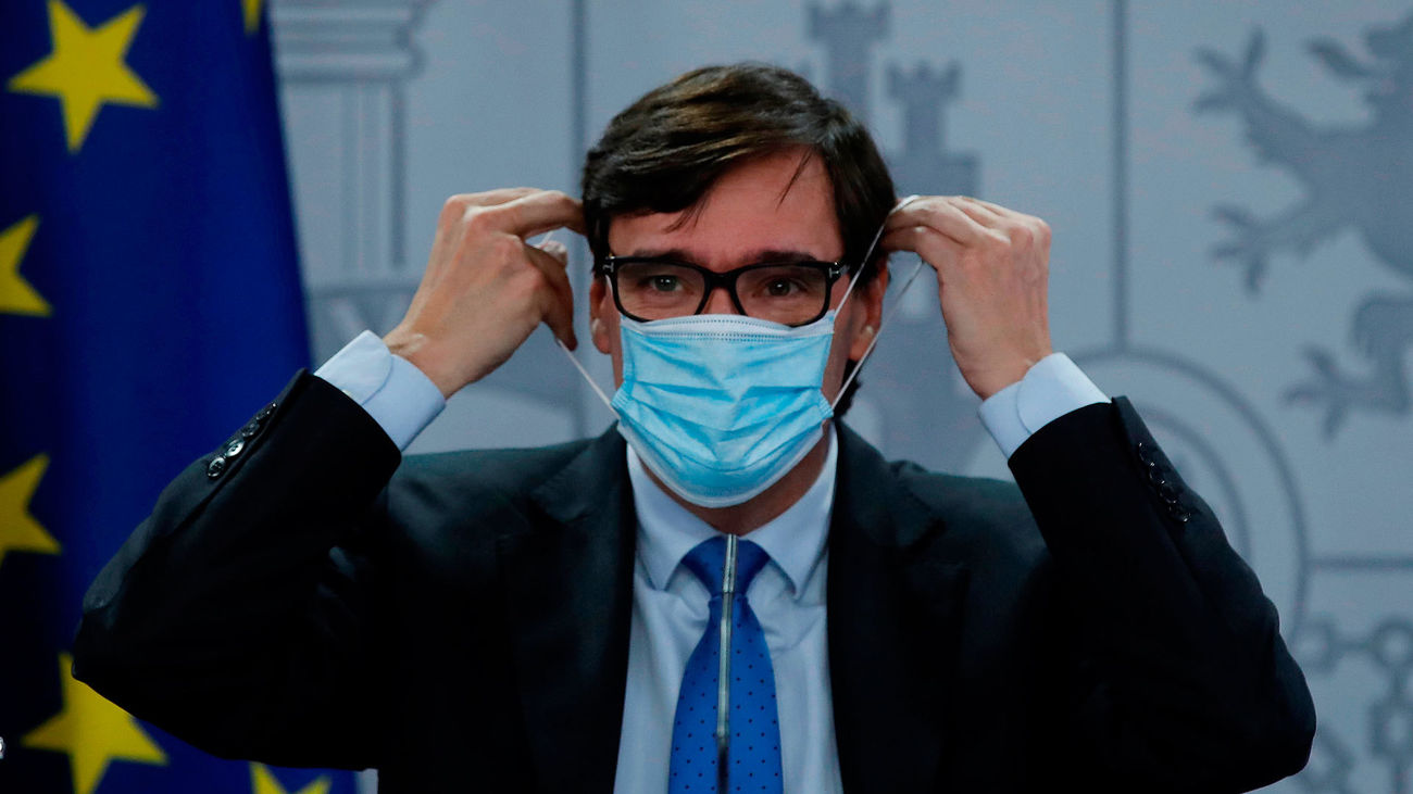 El ministro de Sanidad, Salvador Illa