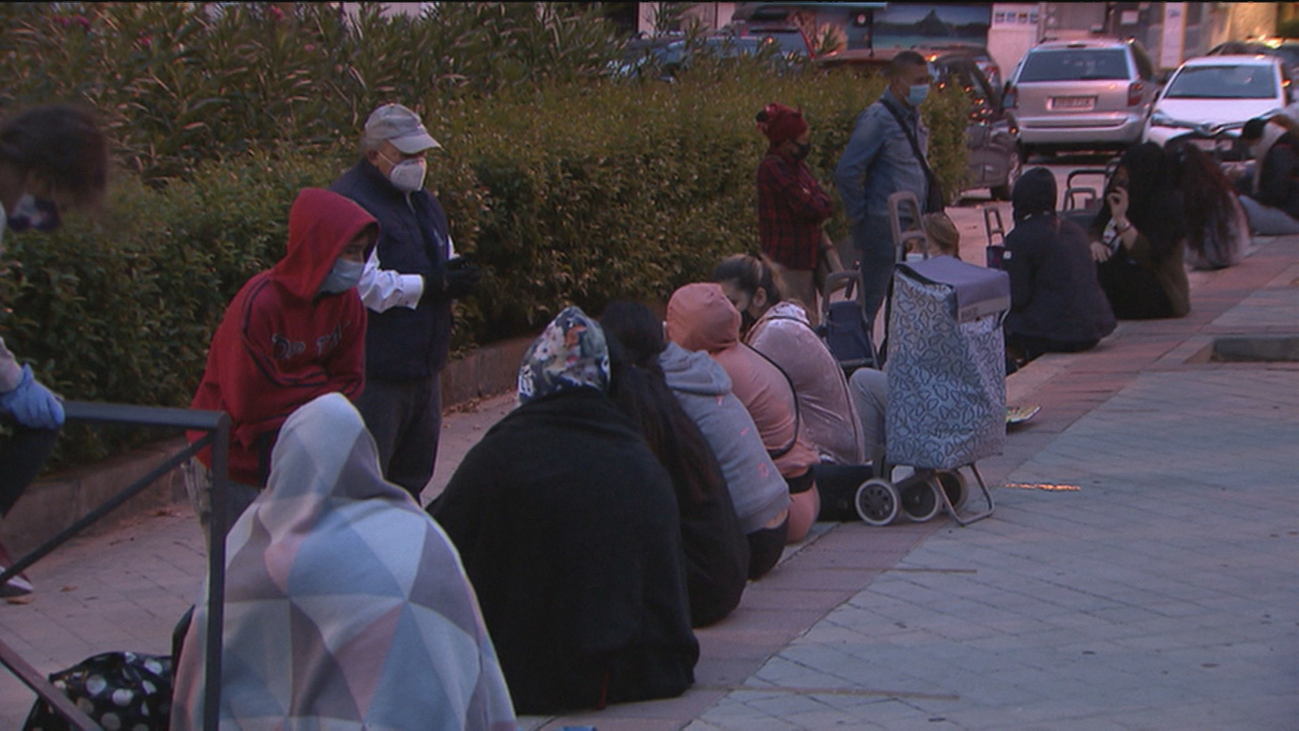 Repuntan las 'colas del hambre' y se necesitan donaciones con urgencia