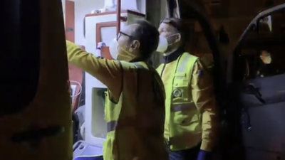 Un hombre de 30 años en estado grave por un accidente de moto en el distrito de Retiro