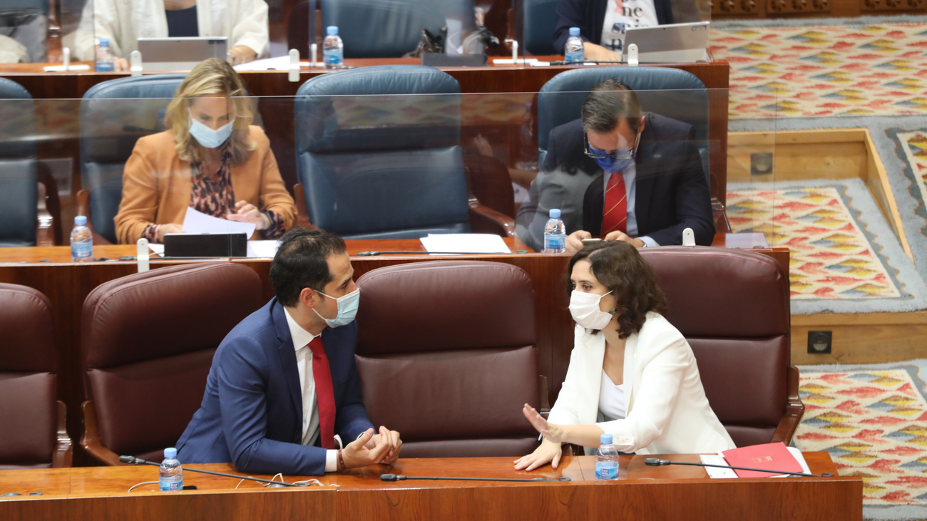 La oposición critica en la Asamblea de Madrid el "espectáculo" de la Comunidad con la crisis del coronavirus
