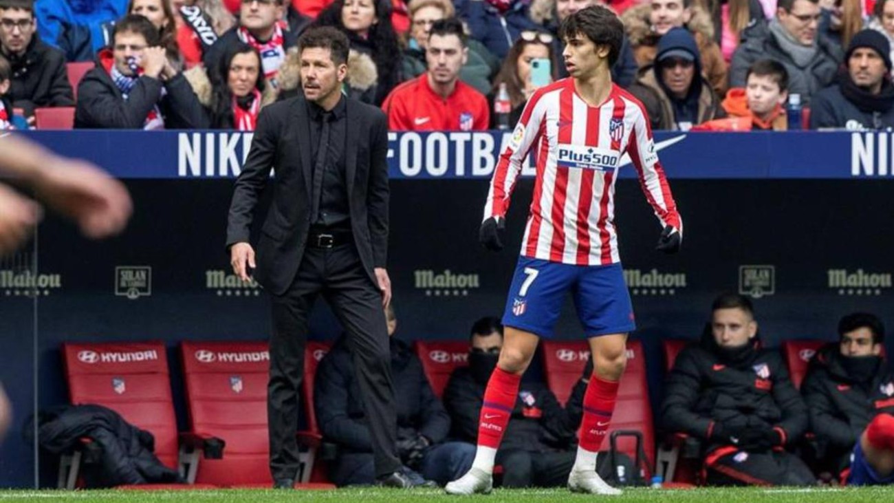 Simeone y Joao Felix