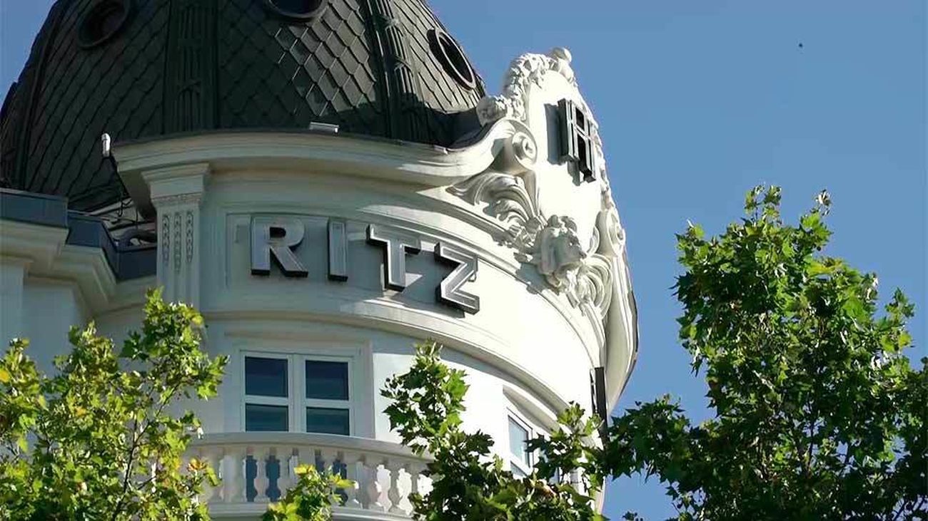 Fachada del Hotel Ritz de Madrid