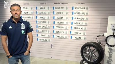 Campaña, novedad en la lista de Luis Enrique; regresan Ceballos y Canales