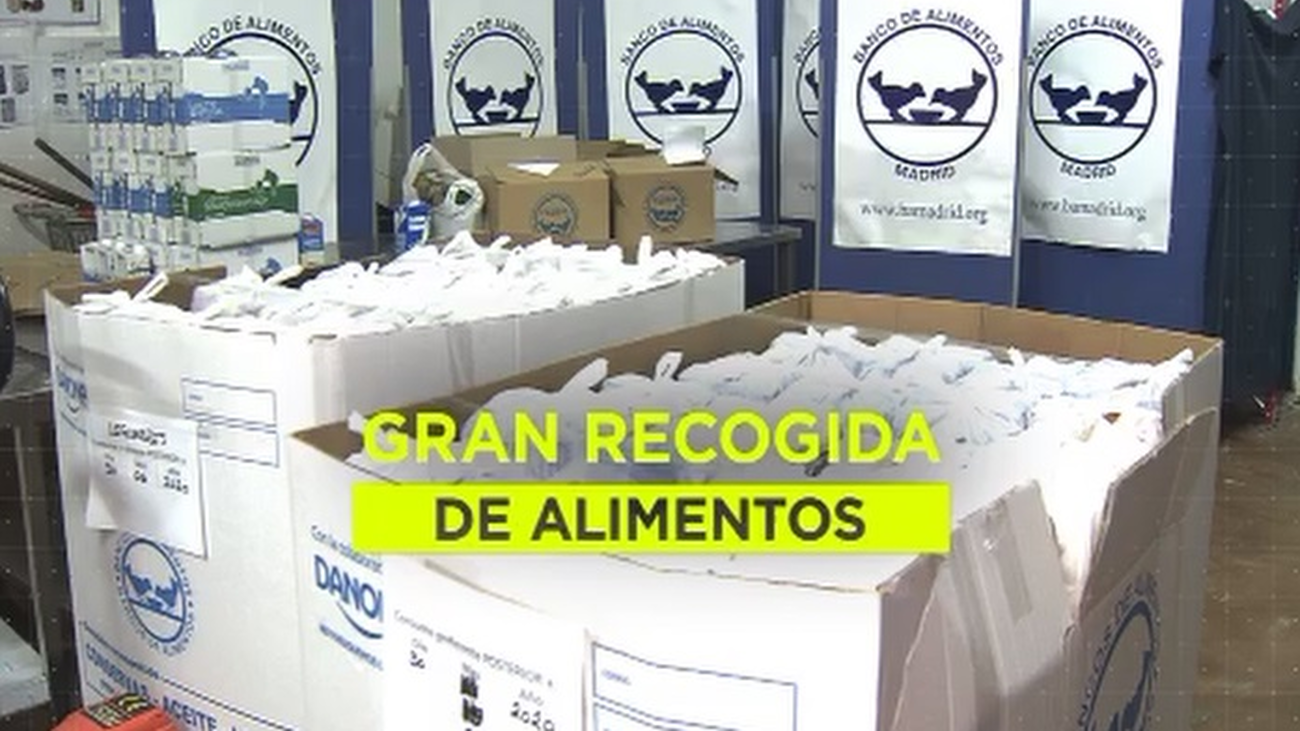 Recogida de alimentos en Colmenar Viejo