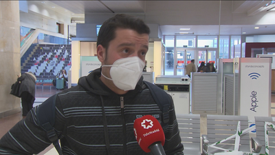 Los viajeros que salen de Madrid por tren caen a niveles del estado de alarma