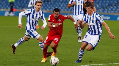 3-0. El Getafe no puede puntuar ante la Real Sociedad