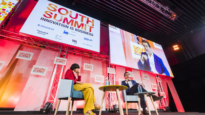 Un paseo por el South Summit con Ángel Niño, concejal de Innovación y Emprendimiento del Ayuntamiento de Madrid